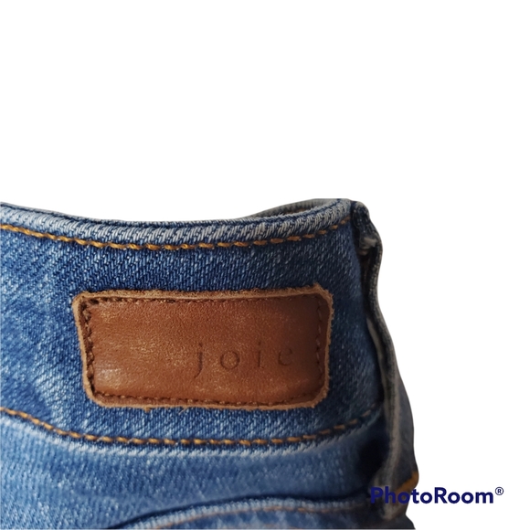 Joie jeans mid rise rolled skinny Hana size 26 medium wash - Picture 5 of 8